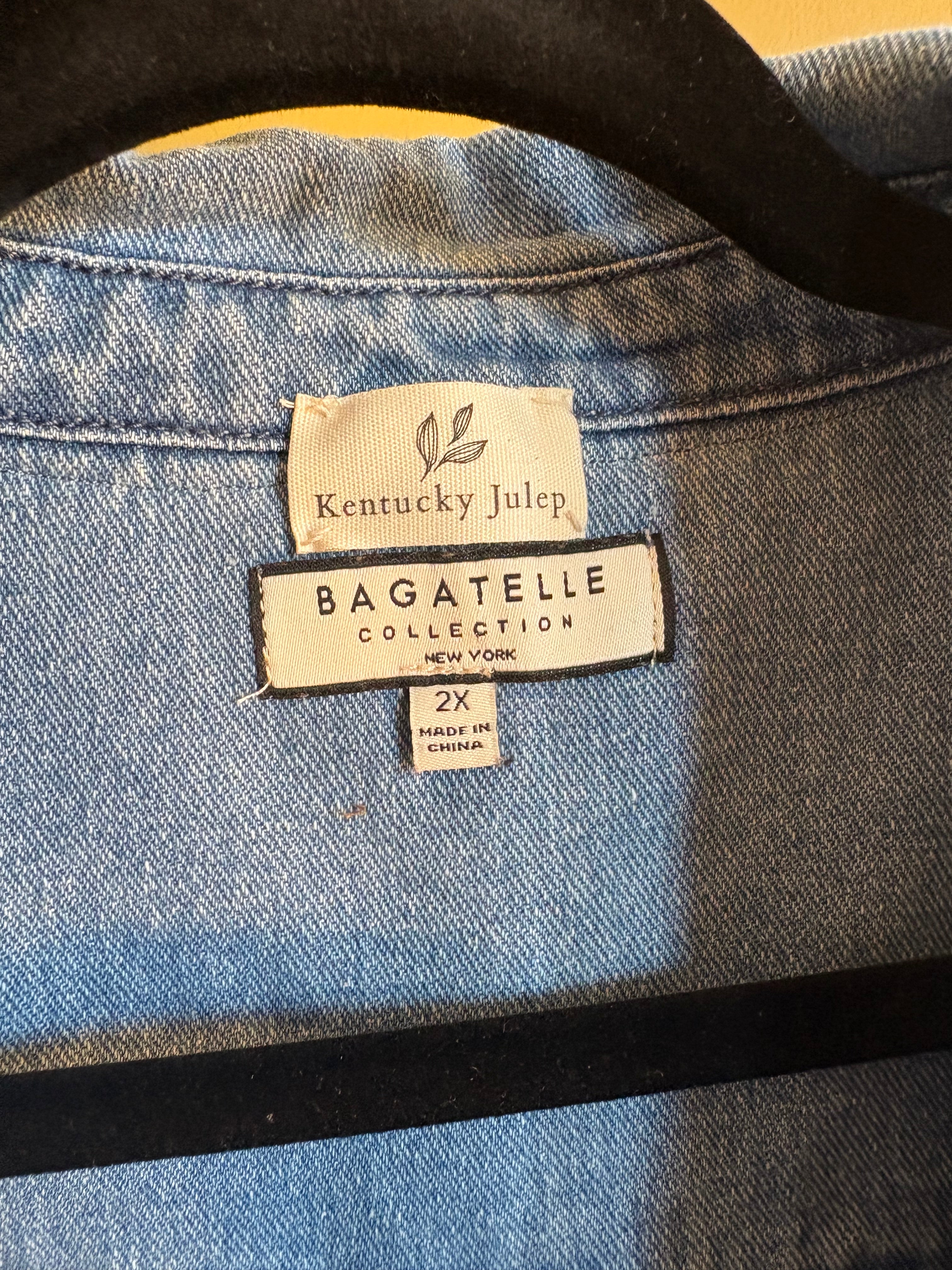 Large Upcycled Antique Patchwork Artists Smock