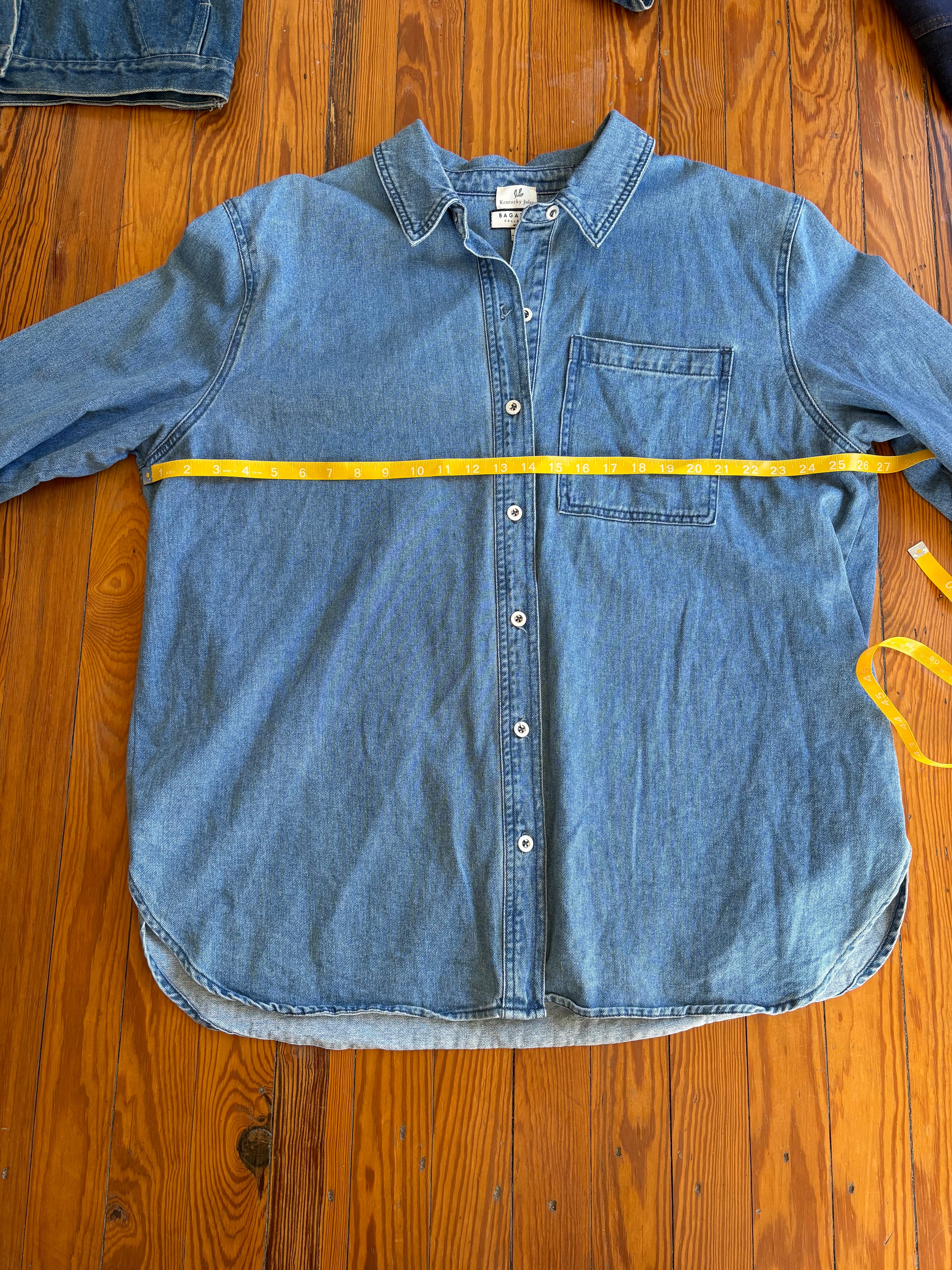 Large Upcycled Antique Patchwork Artists Smock