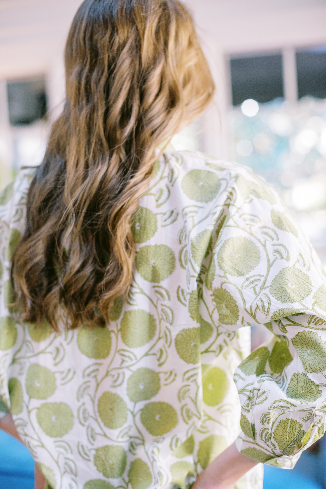 The Belle Blouse in Chrysanthemum