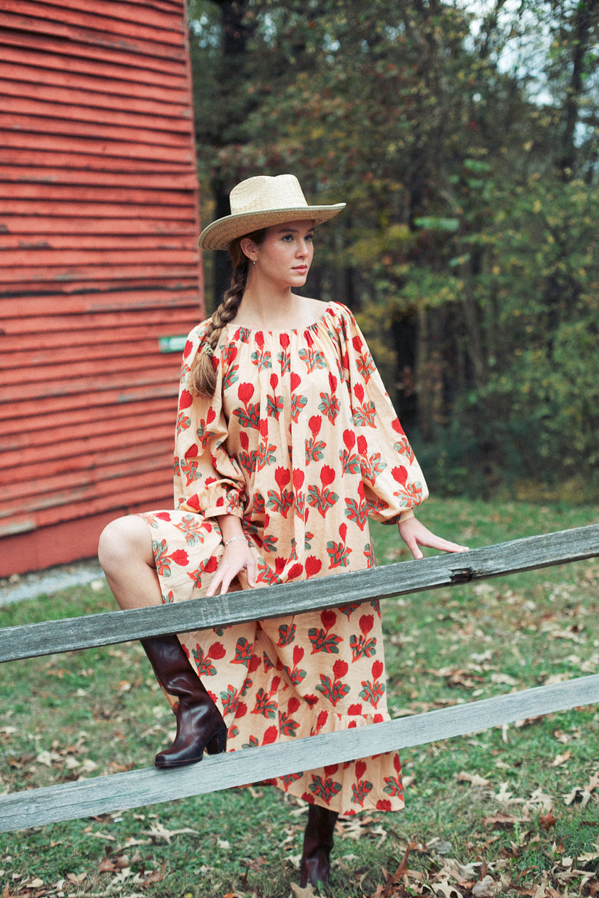 The Lincoln Dress in Harvest