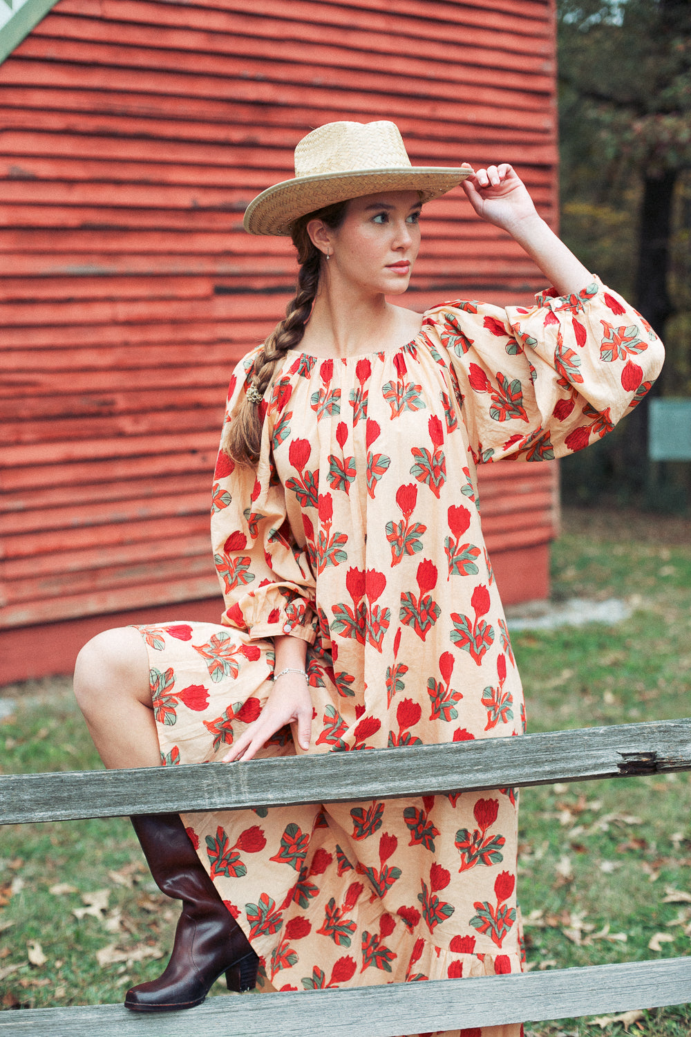 The Lincoln Dress in Harvest