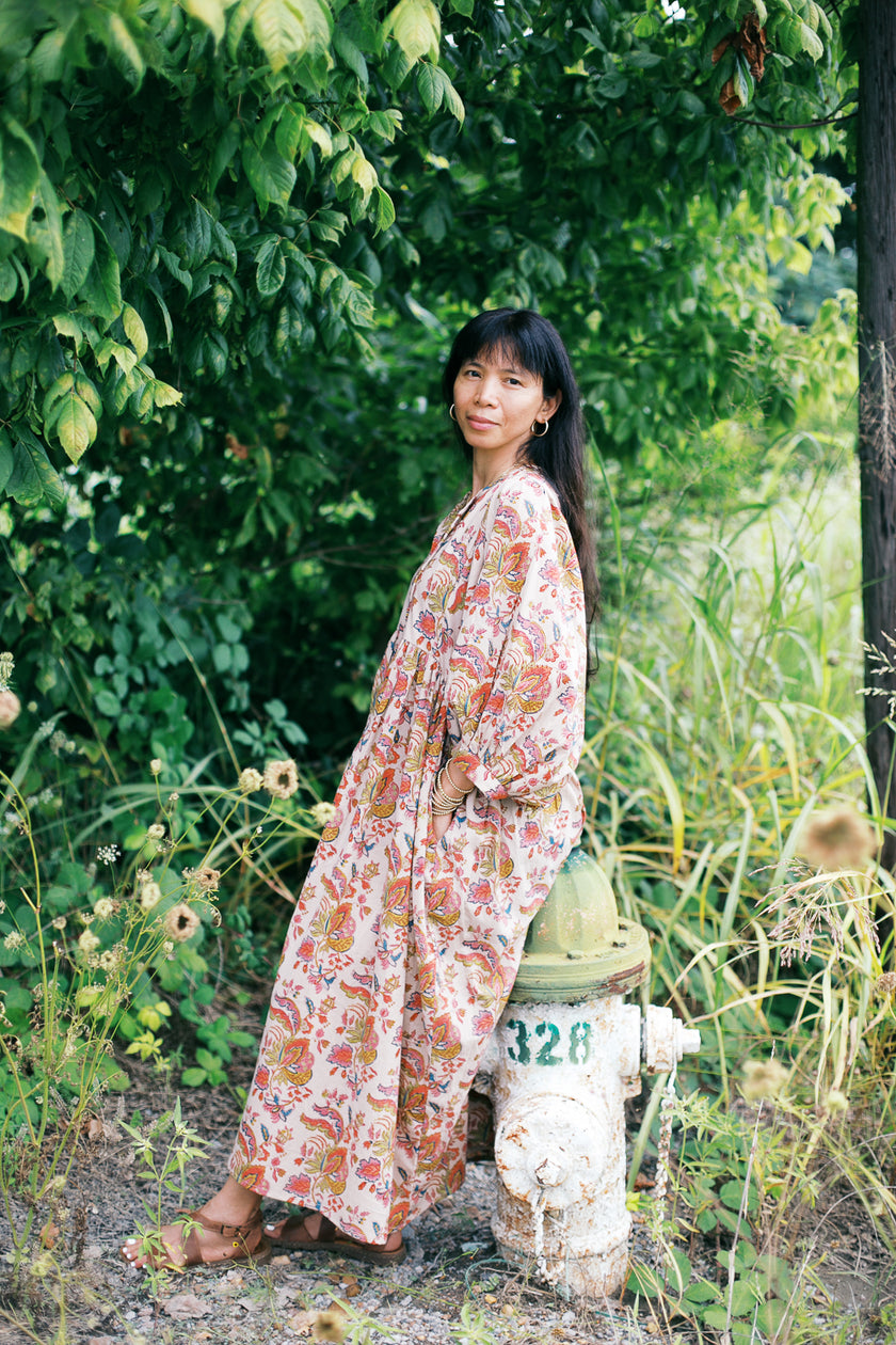 The Derby Dress in Golden Hour