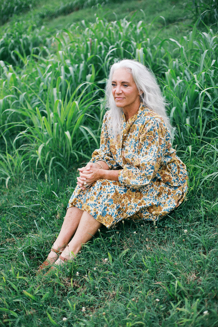 The Meadow Muse Dress in Desert Bloom