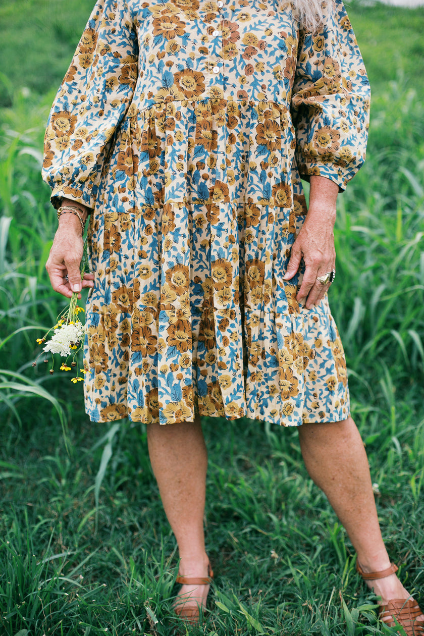 The Meadow Muse Dress in Desert Bloom
