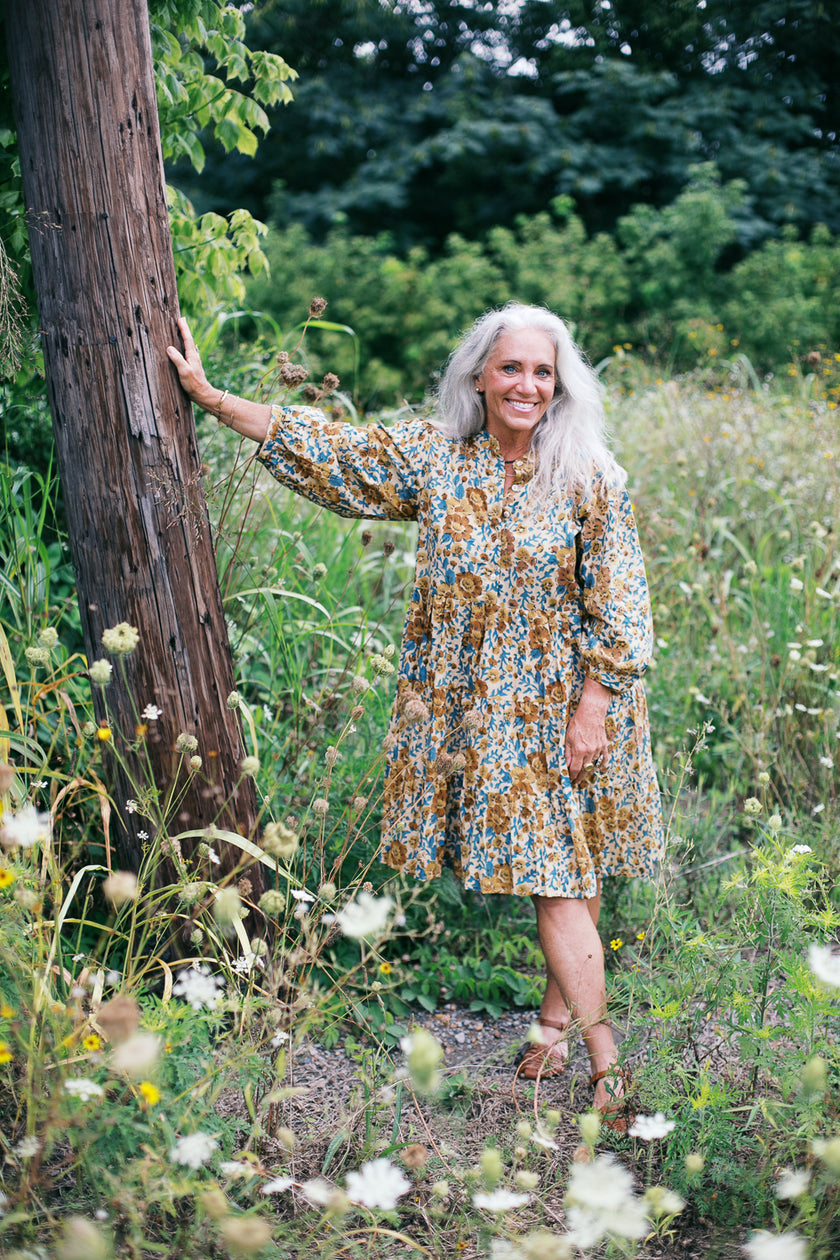 The Meadow Muse Dress in Desert Bloom