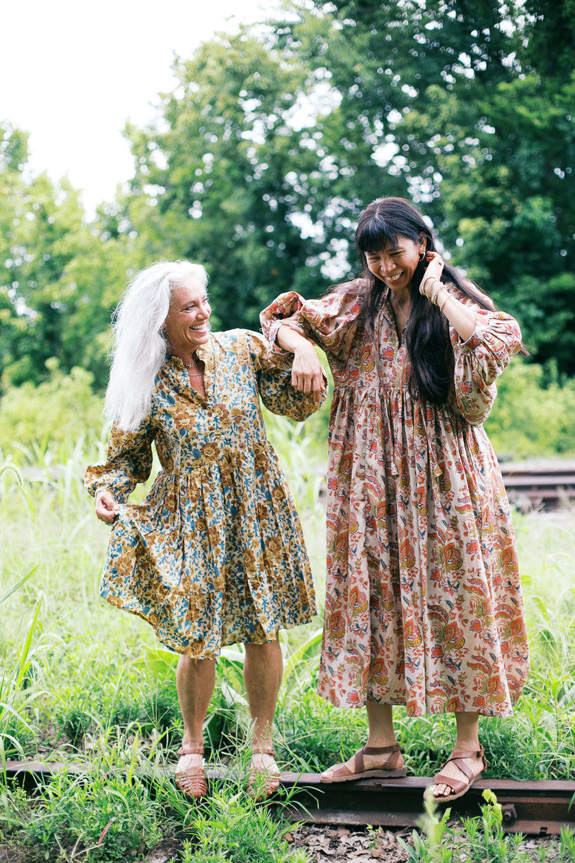 The Meadow Muse Dress in Desert Bloom