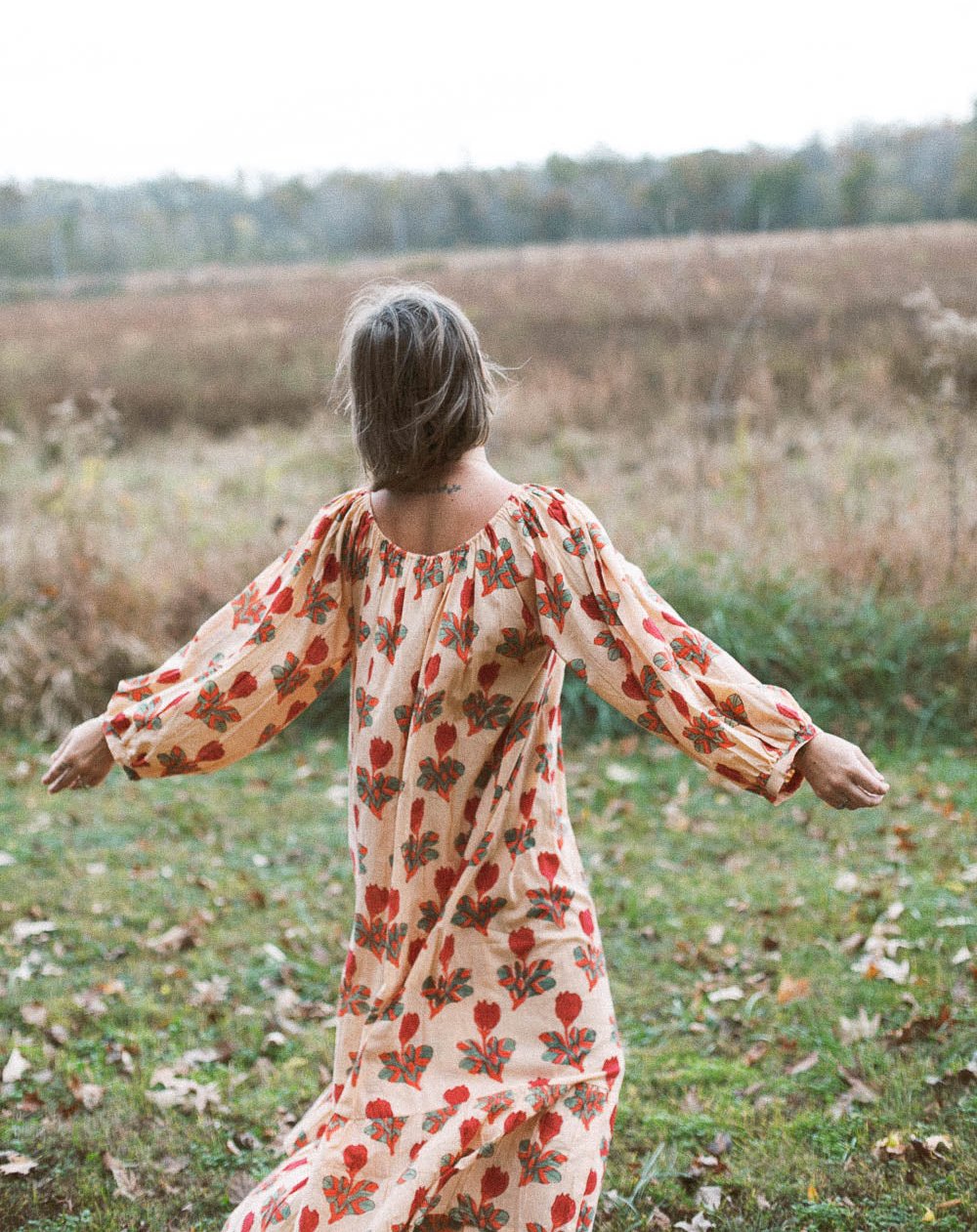 The Lincoln Dress in Harvest
