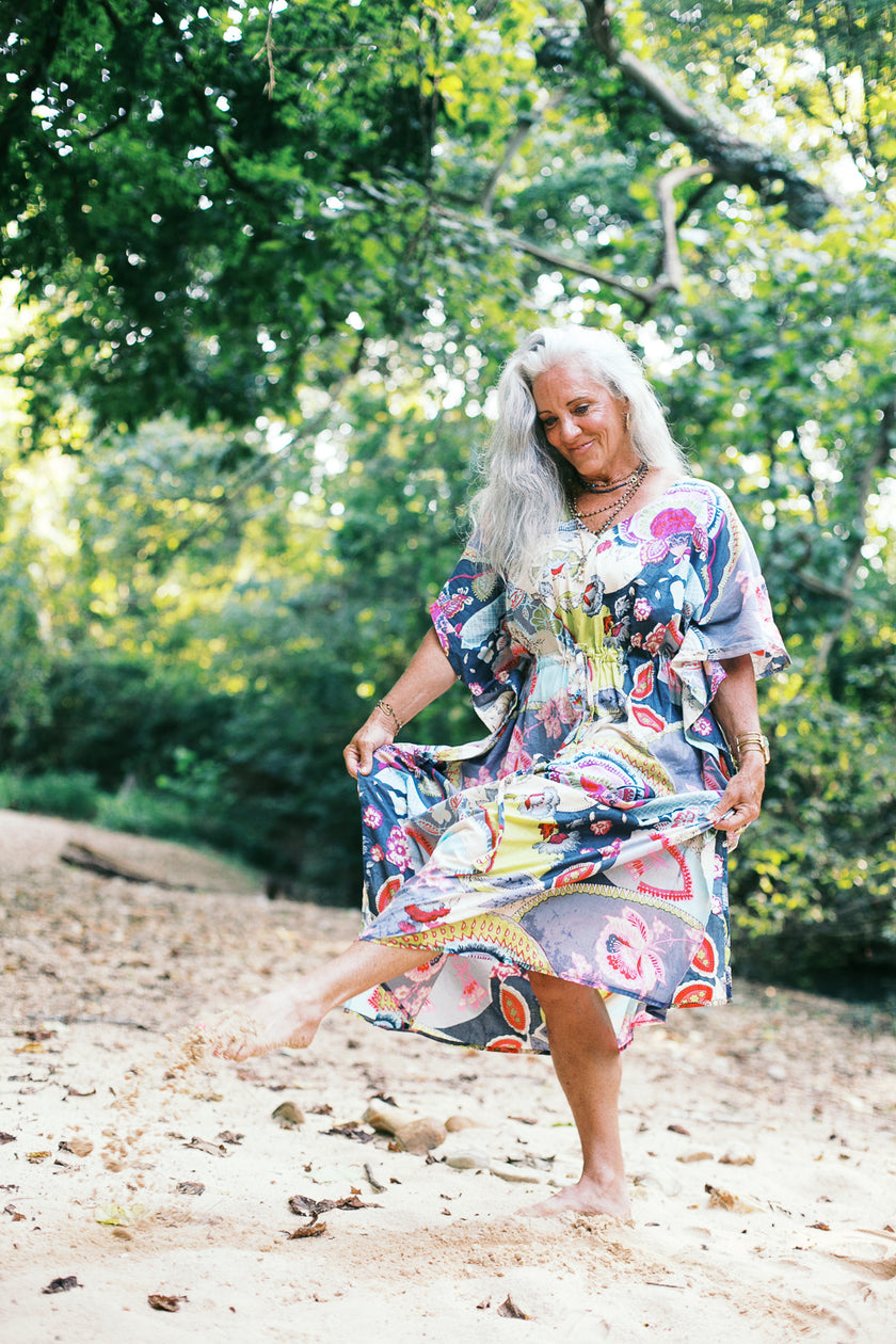 The Solstice Kaftan in Earth's Joy (2 Colorways)