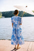 The Lake Dress in Blue Heron