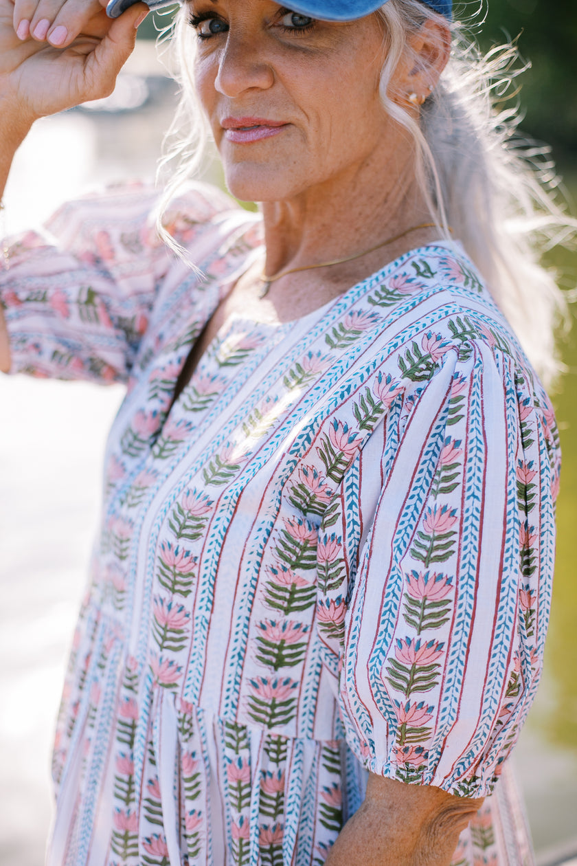 The Lake Dress in Lotus