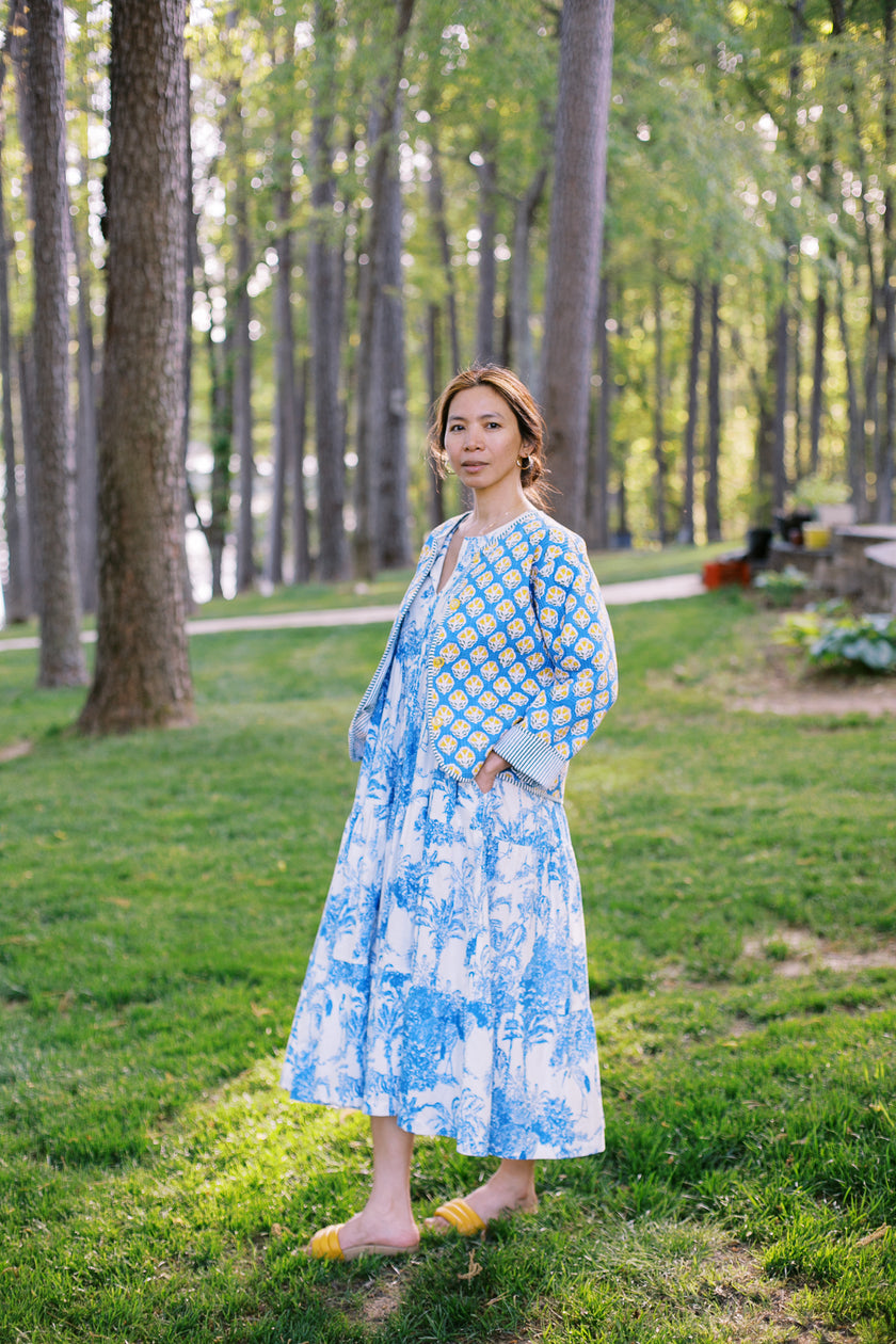 The Summer Woodford Coat in Dandelion