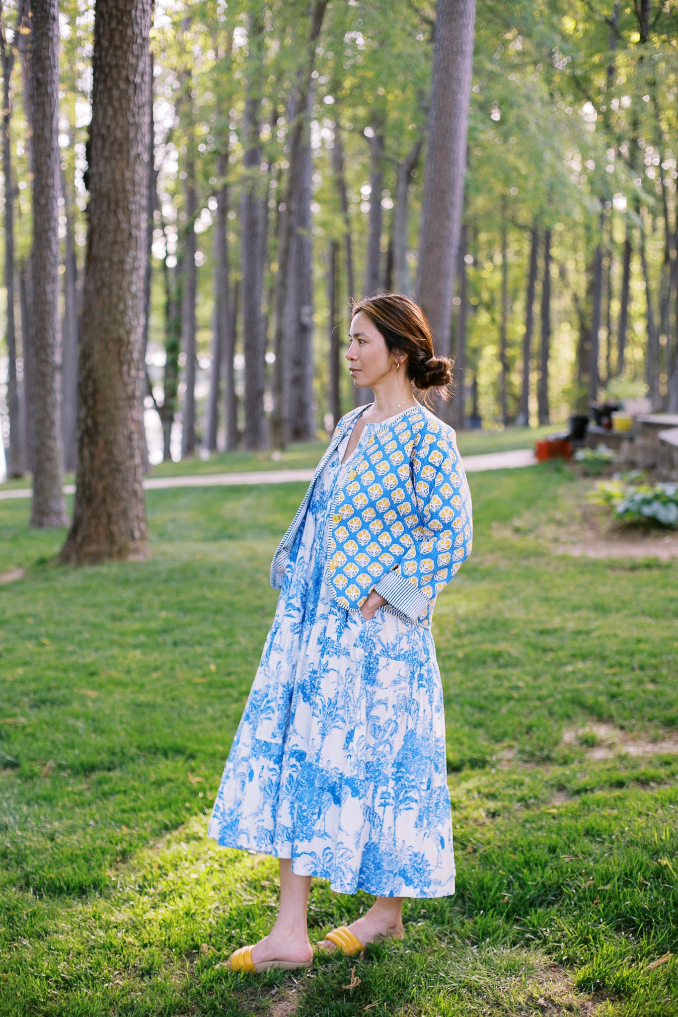 The Summer Woodford Coat in Dandelion