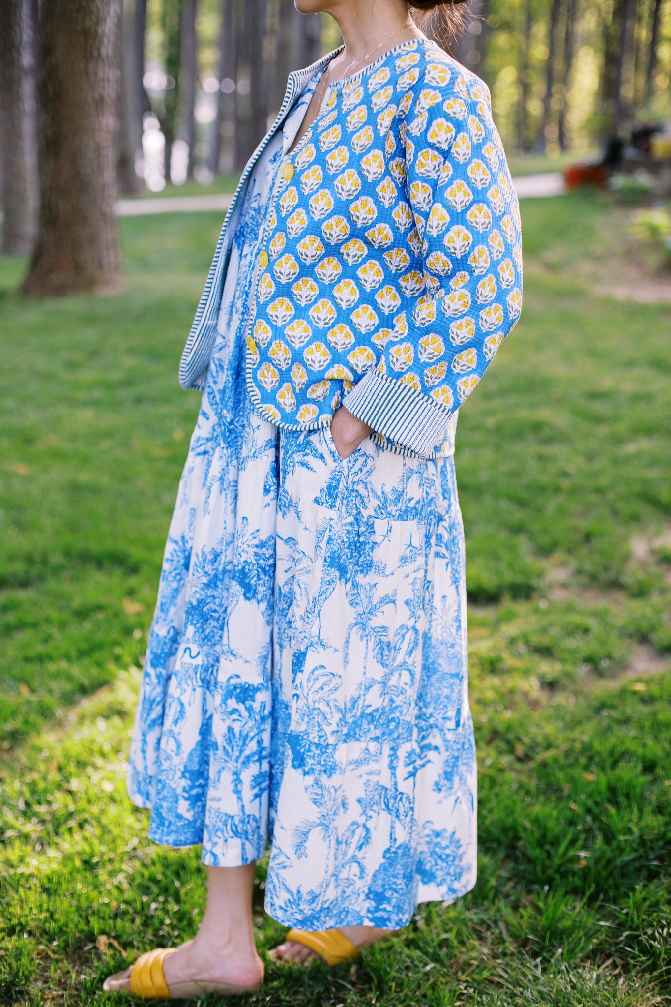 The Summer Woodford Coat in Dandelion