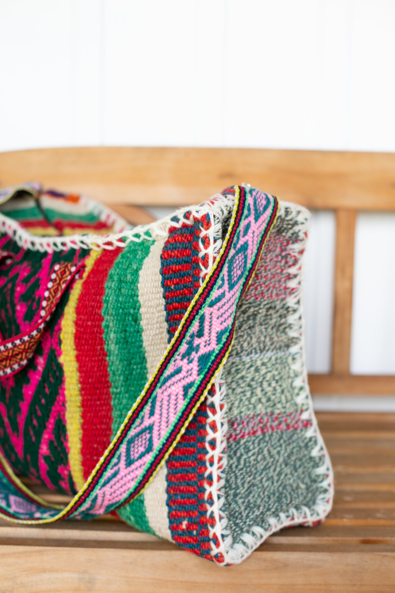 Weekender Bag Handwoven in Peru