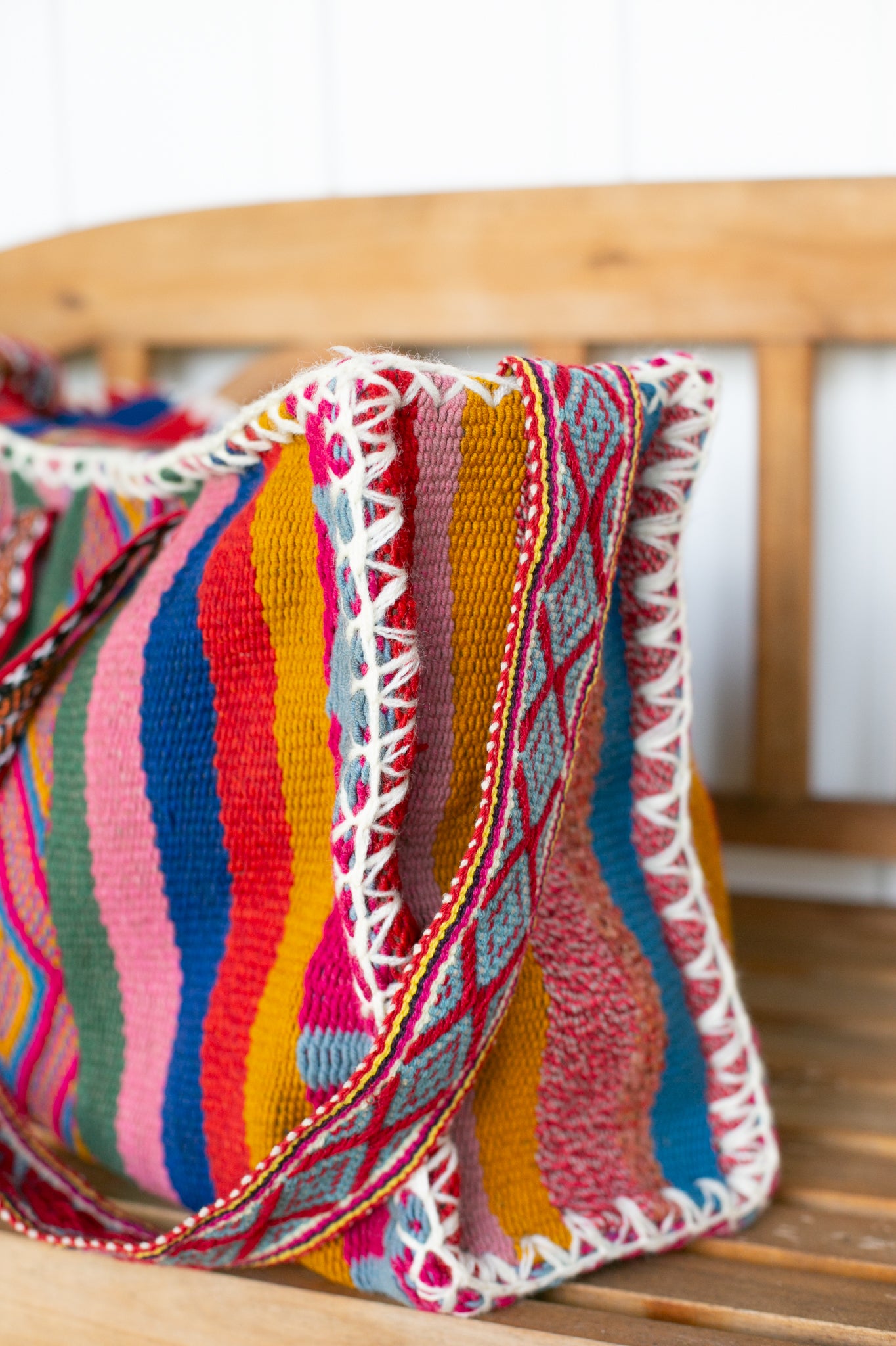 Weekender Bag Handwoven in Peru