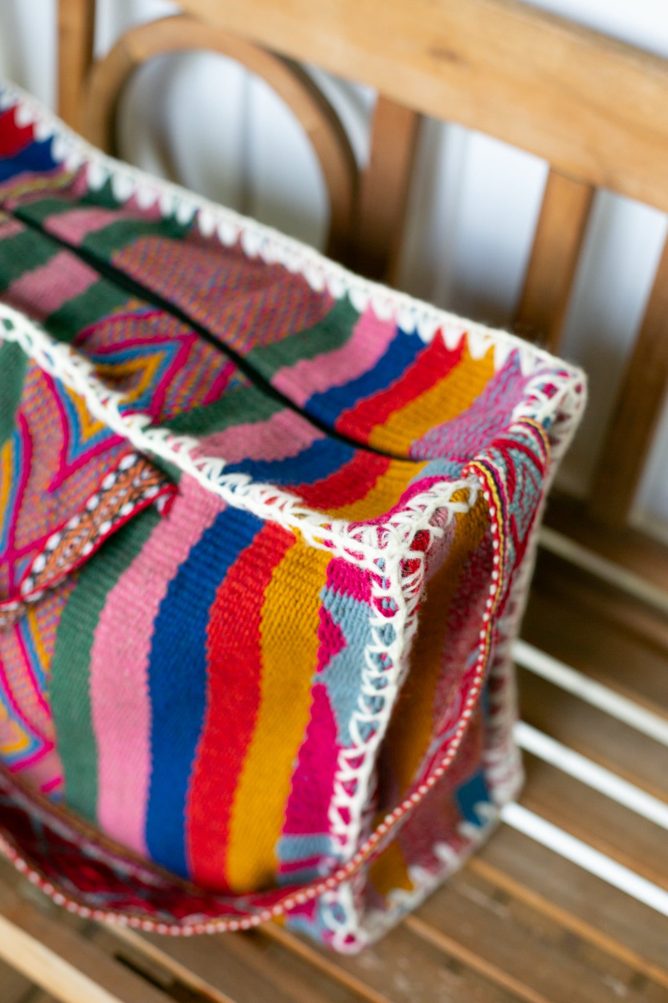 Weekender Bag Handwoven in Peru