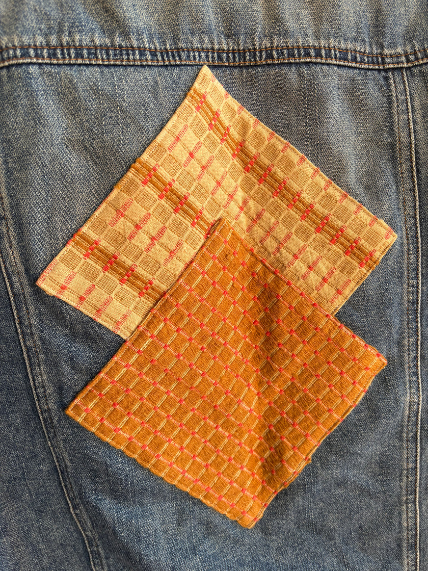 Medium Upcycled Antique Patchwork Denim Jacket