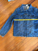 Medium Upcycled Antique Patchwork Denim Jacket