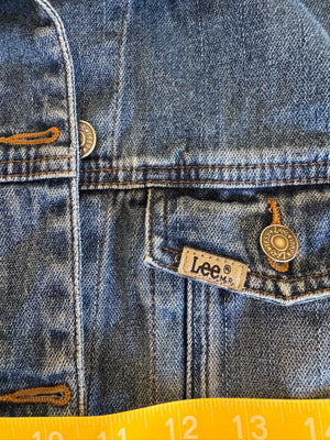 Medium Upcycled Antique Patchwork Denim Jacket