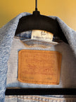 Large/XL Upycled Antique Patchwork Denim Jacket