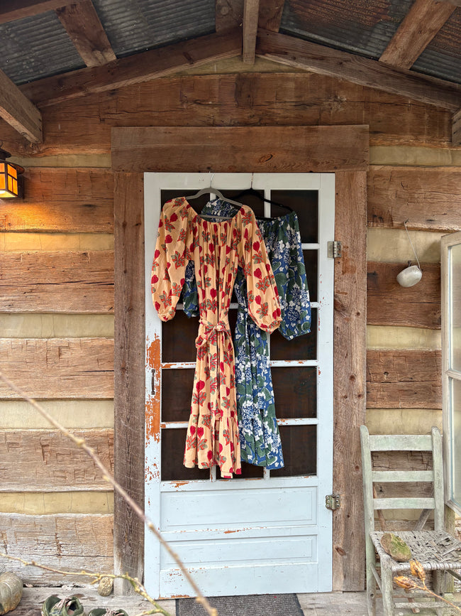 The Lincoln Dress in Hydrangea