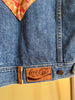 XXS Upycled Antique Patchwork Denim Coca-Cola Jacket