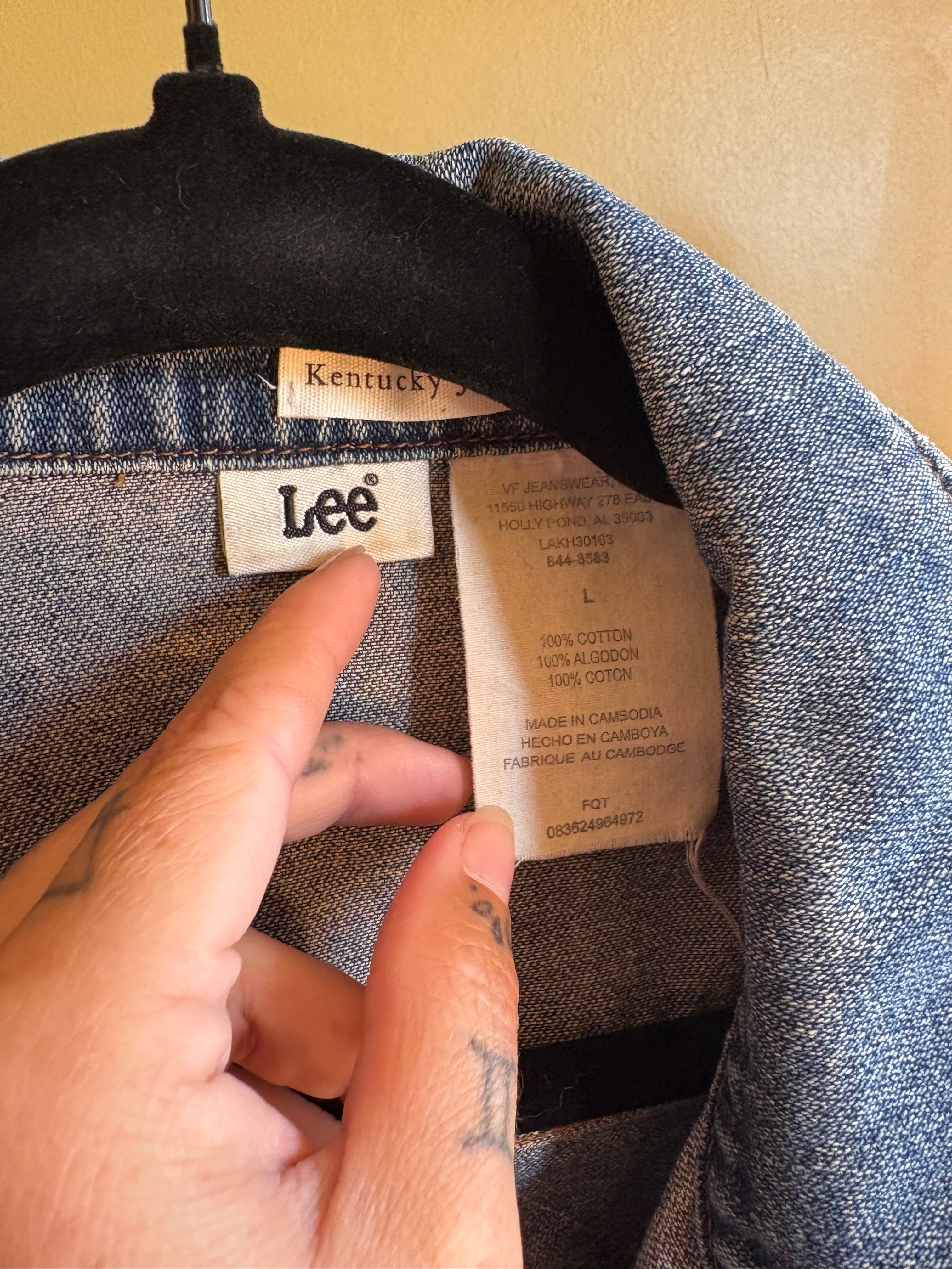 Medium Upcycled Antique Patchwork Denim Jacket