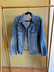 Medium Upcycled Antique Patchwork Denim Jacket