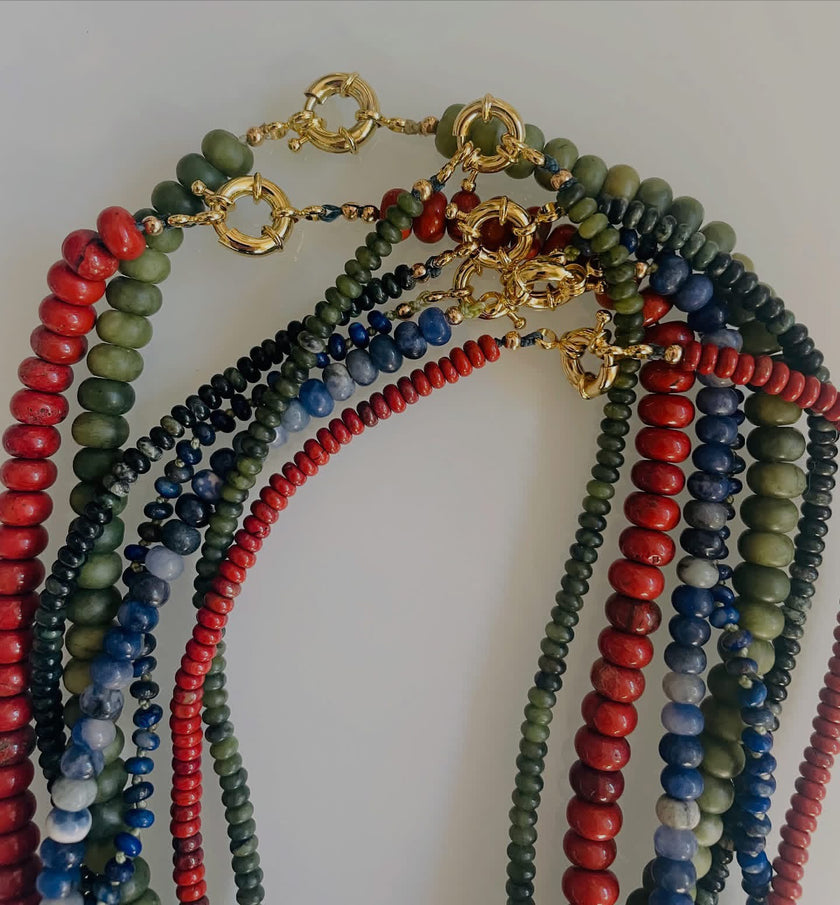 Handcrafted Stone Necklaces