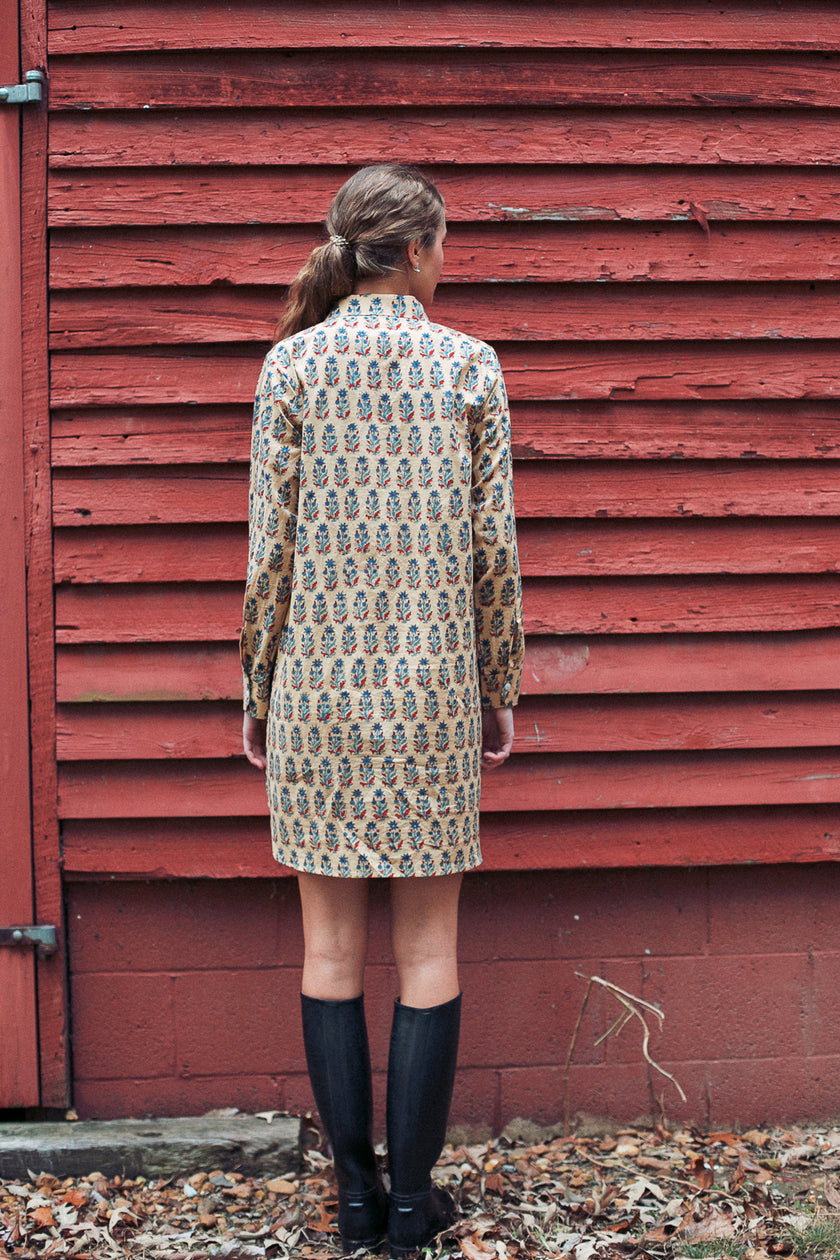 The Lexington Shirt Dress in Cider