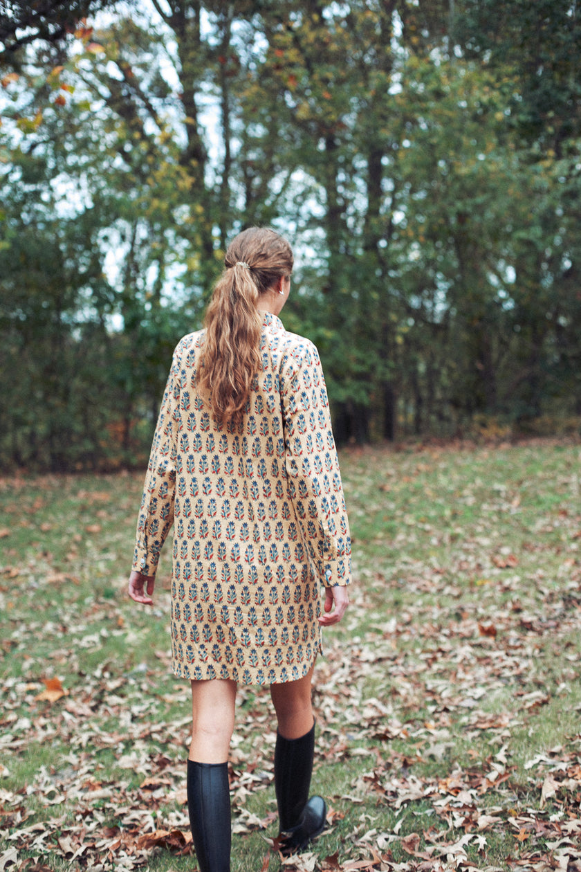 The Lexington Shirt Dress in Cider