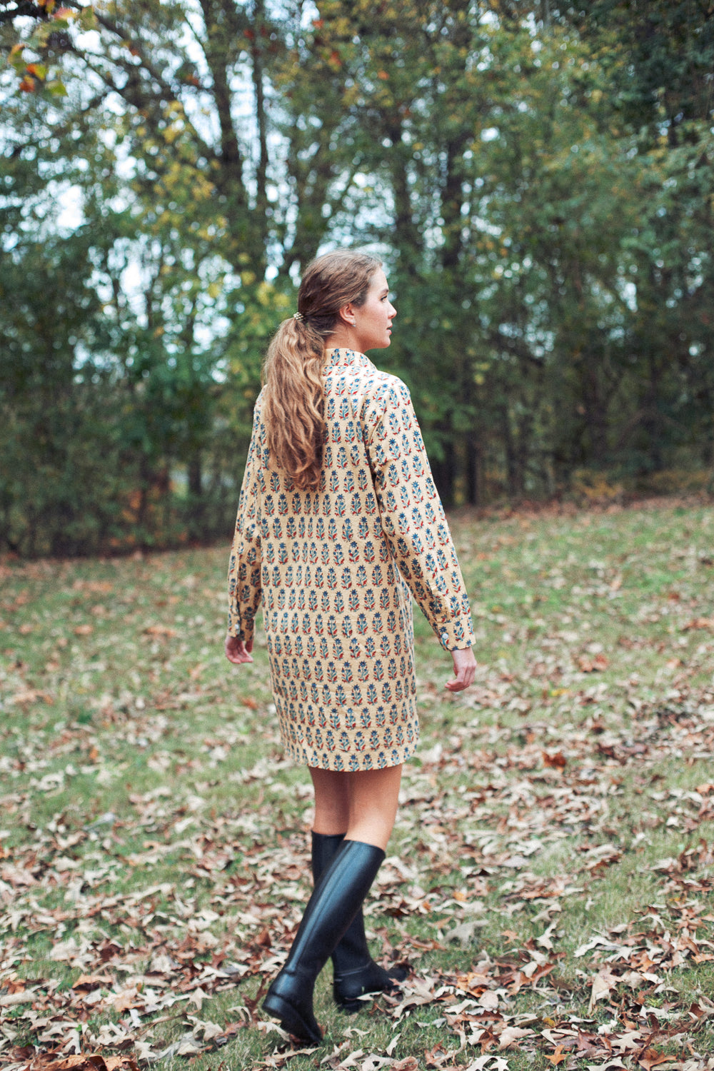 The Lexington Shirt Dress in Cider