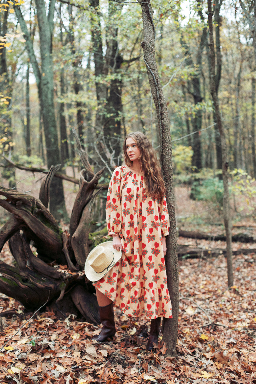 The Lincoln Dress in Harvest