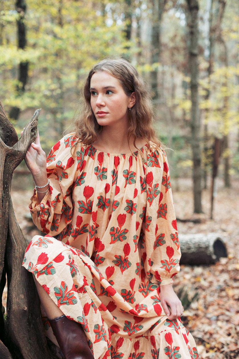 The Lincoln Dress in Harvest