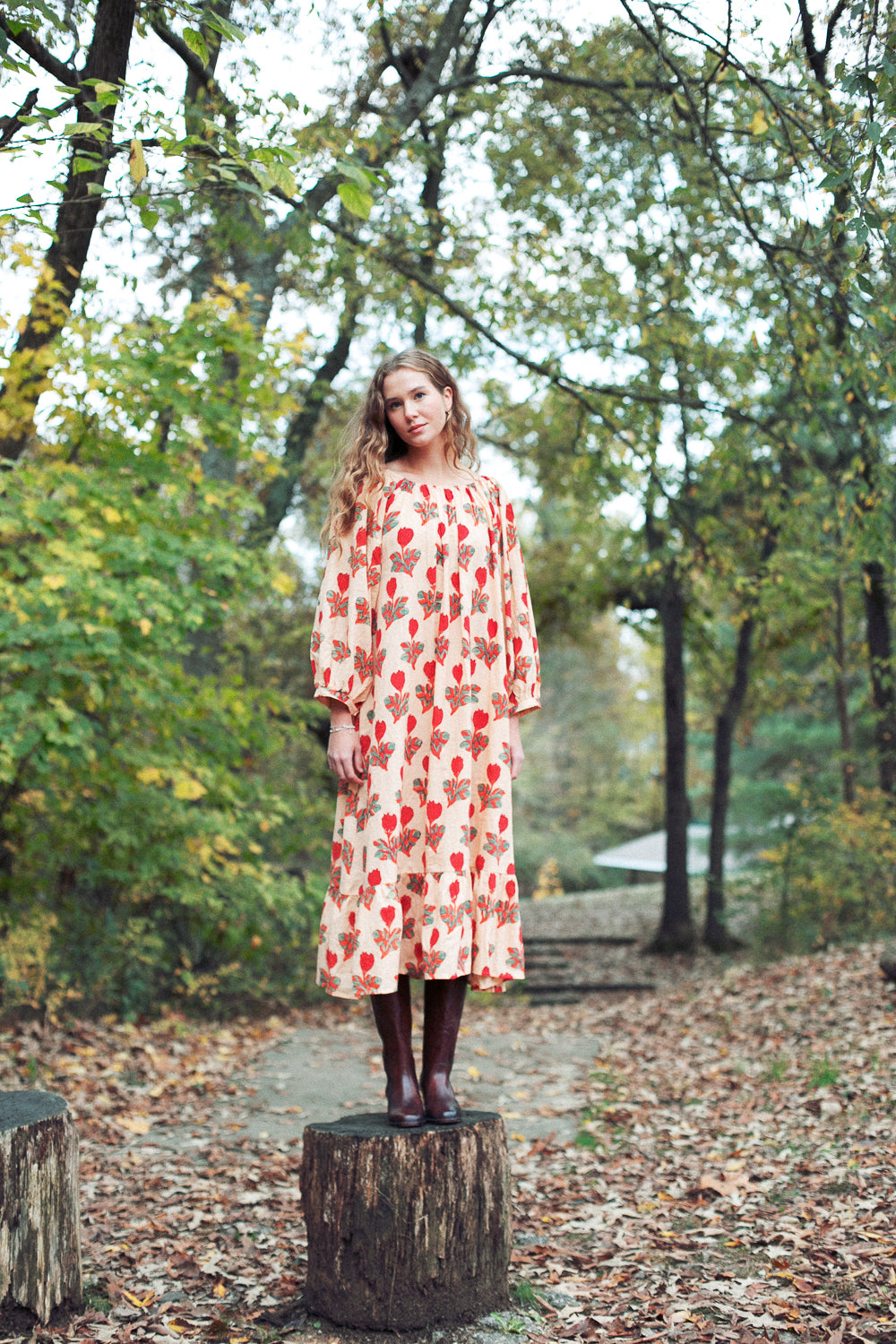 The Lincoln Dress in Harvest