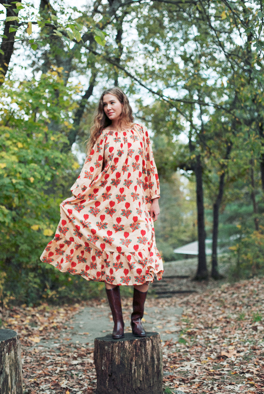 The Lincoln Dress in Harvest