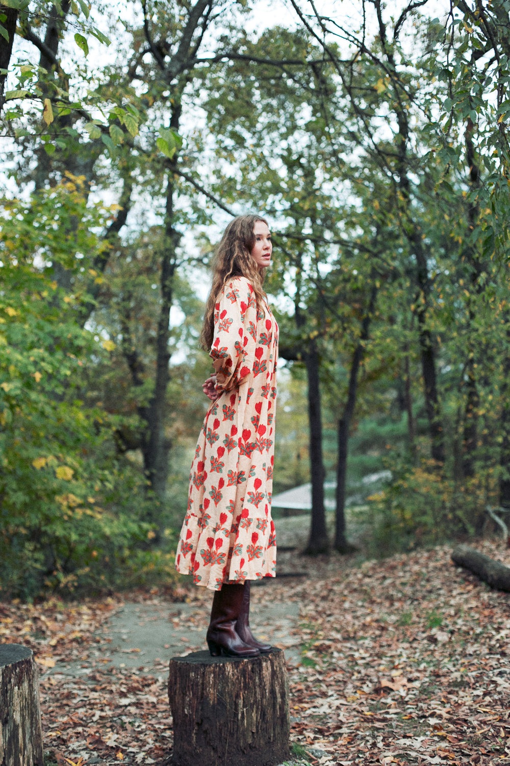 The Lincoln Dress in Harvest