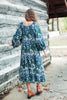 The Lincoln Dress in Hydrangea
