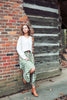 The Eden Skirt in Green Apple