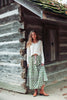 The Eden Skirt in Green Apple
