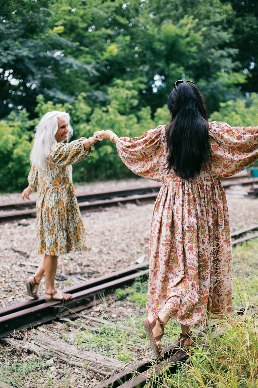 The Derby Dress in Golden Hour
