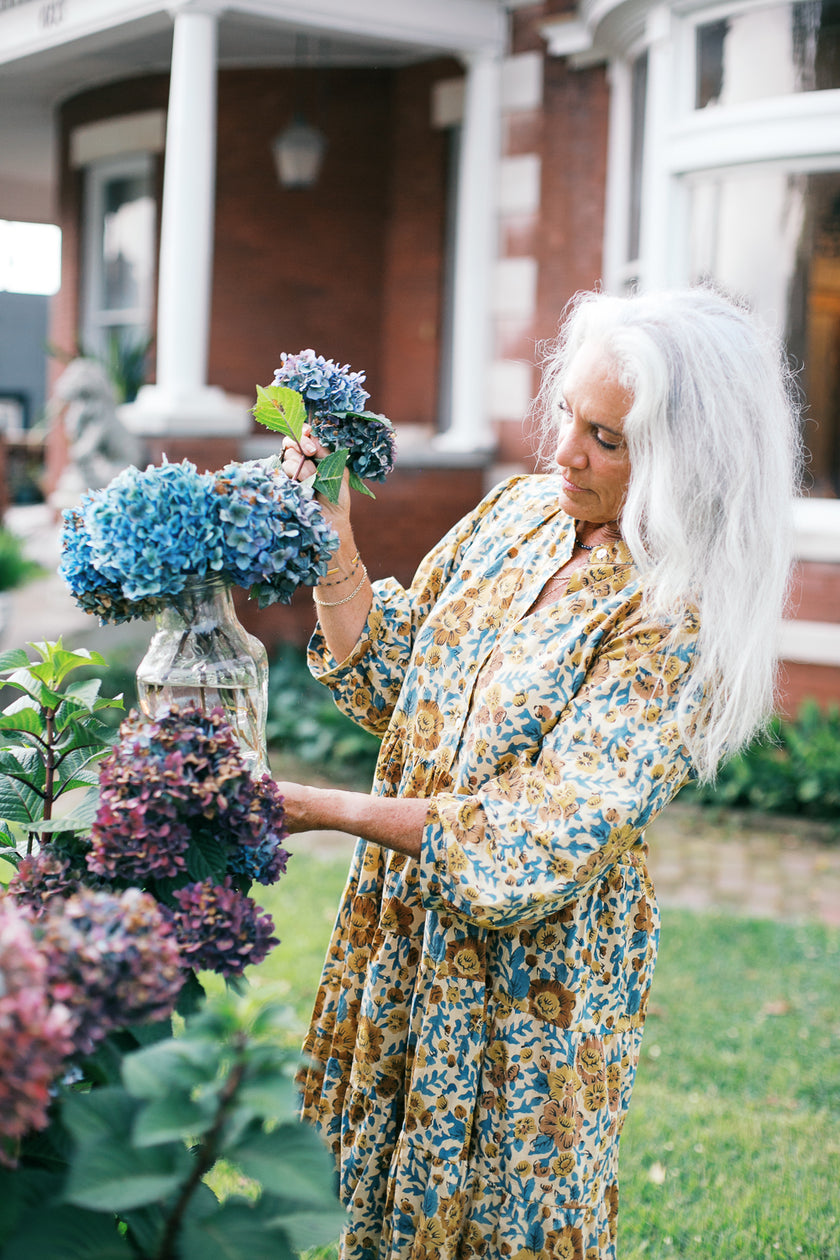 The Meadow Muse Dress in Desert Bloom