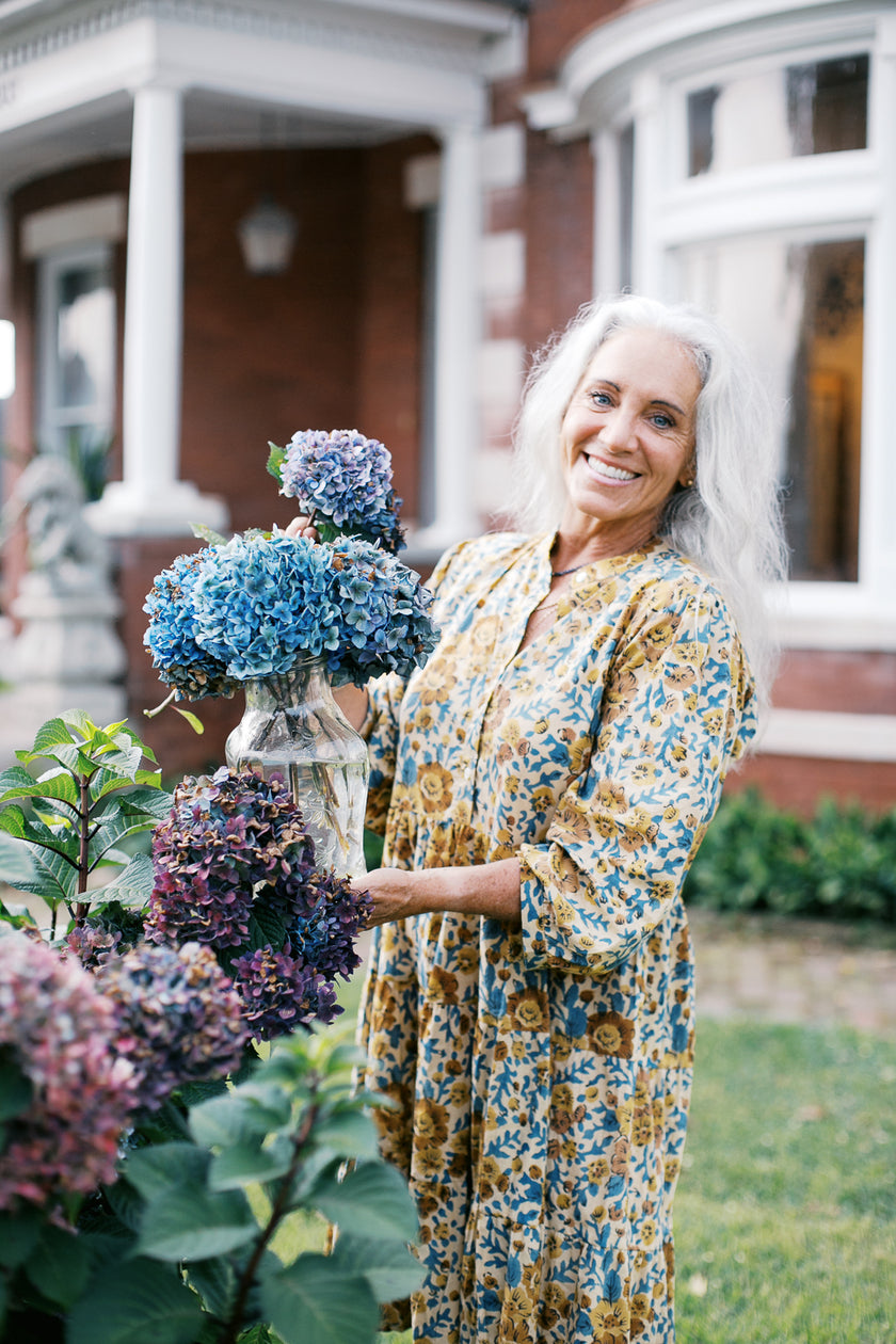 The Meadow Muse Dress in Desert Bloom