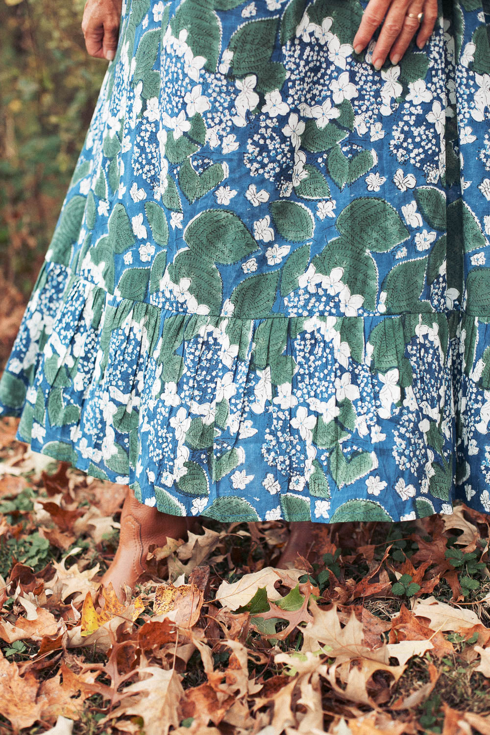 The Lincoln Dress in Hydrangea