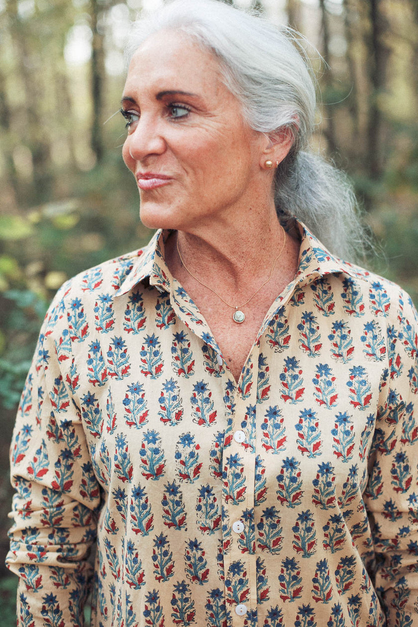 The Lexington Shirt Dress in Cider