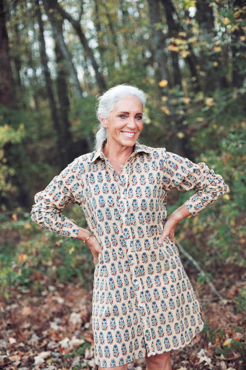 The Lexington Shirt Dress in Cider
