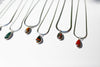 Handcrafted Kentucky Agate Talisman Necklace in Silver