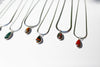 Handcrafted Kentucky Agate Talisman Necklace in Silver