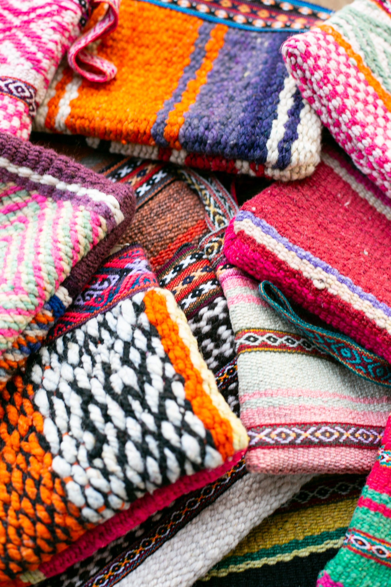 Pouches Handwoven in Peru