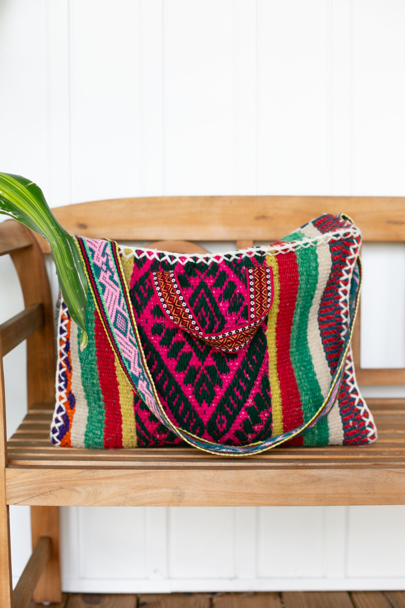 Weekender Bag Handwoven in Peru